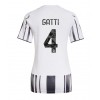 Juventus Federico Gatti #4 Hjemmedrakt Kvinner 2025-26 Kortermet